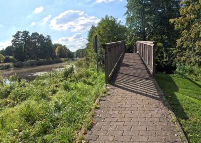 Finowkanal zwischen Finow und Eberswalde