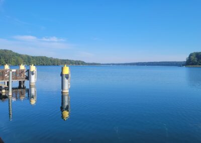 Werbellinsee am Café Wildau